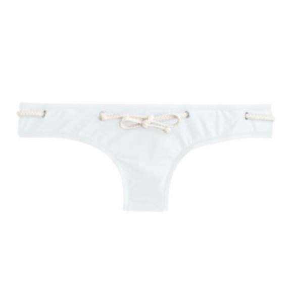 J. Crew Nautical Rope Tie Bikini Bottoms - Picture 1 of 5